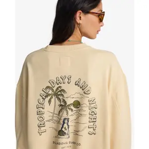 Sweatshirtklänning för kvinnor Billabong All The Days Kendall image-5