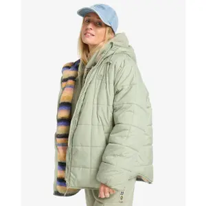Γυναικεία μπουφάν με κουκούλα Billabong Happy Camper image-3