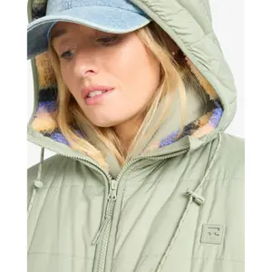 Γυναικεία μπουφάν με κουκούλα Billabong Happy Camper image-4