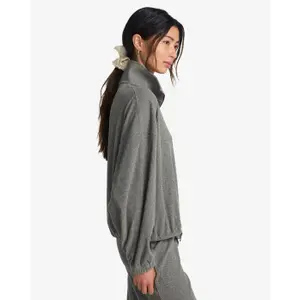 Women's Textured 1/2 Zip Fleece Billabong Coffee Time image-3