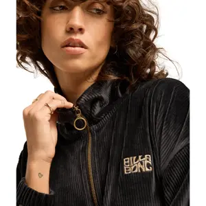 Women's 1/2 zip sweater Billabong Coffee Time image-3