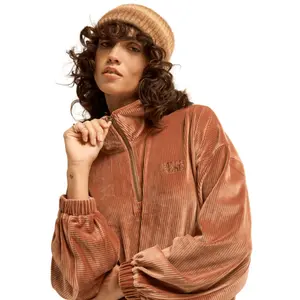 Women's 1/2 zip sweater Billabong Coffee Time image-3