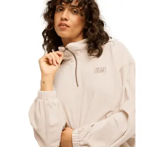Women's 1/2 zip sweater Billabong Coffee Time image-6