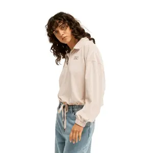 Women's 1/2 zip sweater Billabong Coffee Time image-5