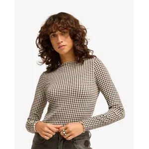 Woman sweater Billabong Way Out Checks image-1