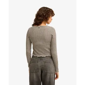 Woman sweater Billabong Way Out Checks image-2