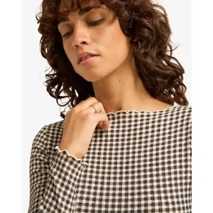 Woman sweater Billabong Way Out Checks image-4