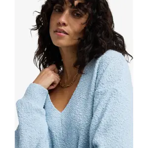Women's v-neck sweater Billabong Cozy image-4