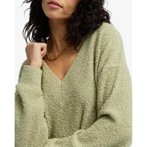 Women's v-neck sweater Billabong Cozy image-4