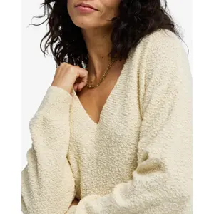 Women's v-neck sweater Billabong Cozy image-4