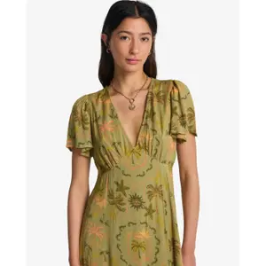 Women's dress Billabong Jet Set Midi image-4