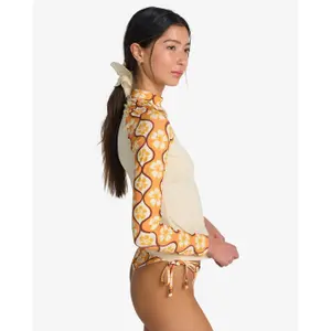 Camiseta de surf de manga larga mujer Billabong Tropic image-3
