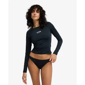 Γυναικείο κοντομάνικο μπλουζάκι surf crop Billabong Lycra image-0