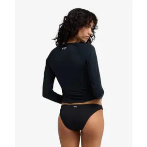 Γυναικείο κοντομάνικο μπλουζάκι surf crop Billabong Lycra image-2