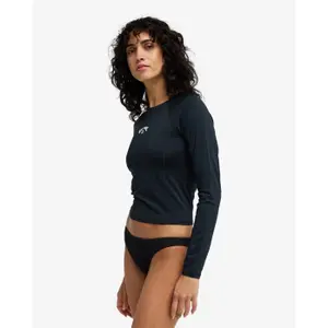 Γυναικείο κοντομάνικο μπλουζάκι surf crop Billabong Lycra image-3