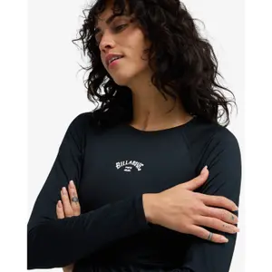 Γυναικείο κοντομάνικο μπλουζάκι surf crop Billabong Lycra image-4