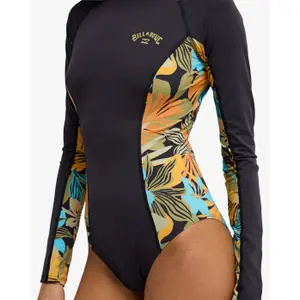Jednodílné plavky s dlouhými rukávy pro ženy Billabong Tropic image-4