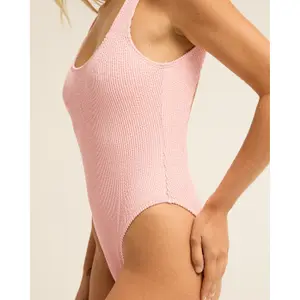 Women's 1-piece swimsuit Billabong Summer High Square Tanker image-4