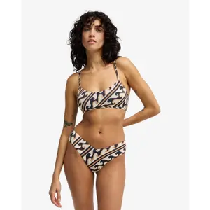 Γυναικείο μπικίνι τοπ Billabong Dark Wave Lace Up Trilet image-0