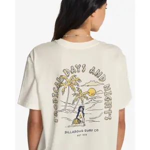 T-shirt til kvinder Billabong Welcome To Hawaii image-5