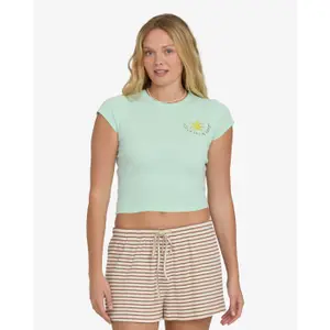 Camiseta corta de mujer Billabong World Wanderer image-0
