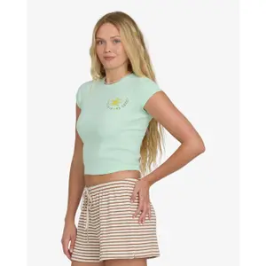Camiseta corta de mujer Billabong World Wanderer image-3