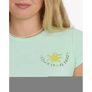 Camiseta corta de mujer Billabong World Wanderer image-4