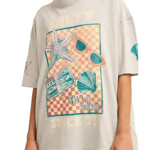 T-shirt til kvinder Billabong Salty Since image-1