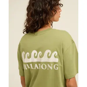 T-shirt til kvinder Billabong Surfing In Town image-4