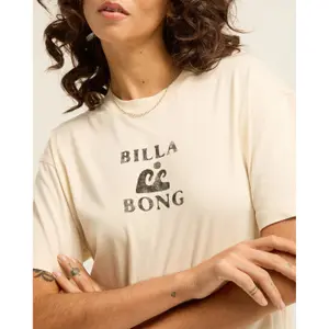 T-shirt til kvinder Billabong Surfing In Town image-4