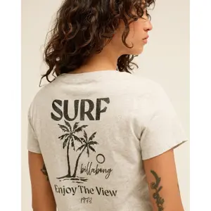 Women's crop T-shirt Billabong Magic Sunset image-4