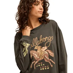 Sweatshirt woman Billabong Familiar Roads image-3