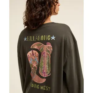 Langærmet T-shirt til kvinder Billabong Rinding image-3