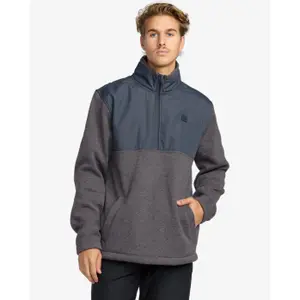 Stehkragen Fleecejacke mit Reißverschluss Billabong Boundary Blocked image-2