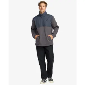 Stehkragen Fleecejacke mit Reißverschluss Billabong Boundary Blocked image-3