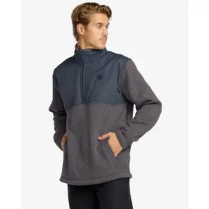 Stehkragen Fleecejacke mit Reißverschluss Billabong Boundary Blocked image-5