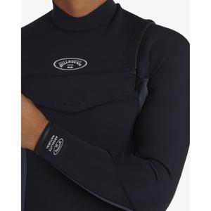 Surf suit Billabong Absolute Natural 4/3 mm Chest Zip image-3