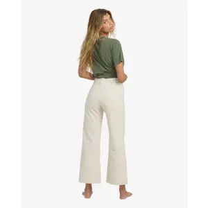 Pantalones de pana de pierna ancha para mujer Billabong Free Fall image-5
