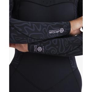 Mono de neopreno para mujer Billabong Synergy Natural 3/2 mm Chest Zip image-2