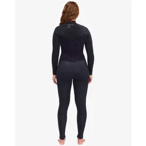 Women's wetsuit Billabong Synergy Natural 3/2 mm Chest Zip image-1