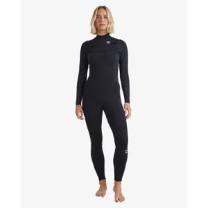 Women's wetsuit Billabong Synergy Natural 4/3 mm Chest Zip image-5