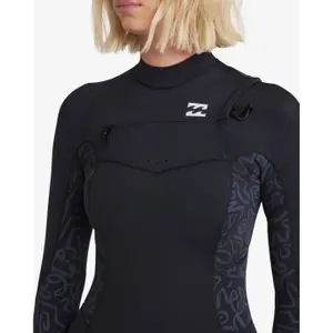 Women's wetsuit Billabong Synergy Natural 4/3 mm Chest Zip image-5