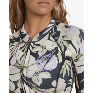 Våddragt til kvinder Billabong Salty Dayz 2/2mm Front Zip image-4