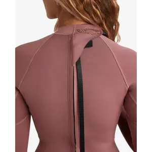 Combinaison shorty de surf femme Billabong 2/2 mm Spring Fever Natural image-6