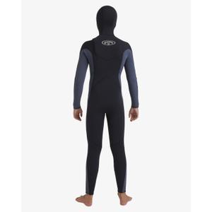 Kids' hooded surf suit Billabong Absolute Natural 5/4 mm Chest Zip image-1