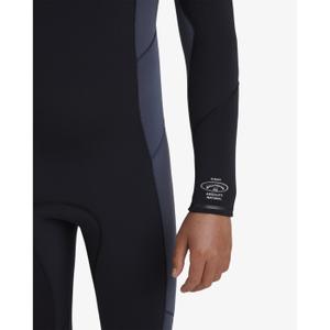 Kids' hooded surf suit Billabong Absolute Natural 5/4 mm Chest Zip image-4