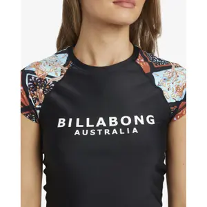 UV-Schutz T-Shirt für Damen Billabong Forever Folk Wahine image-4