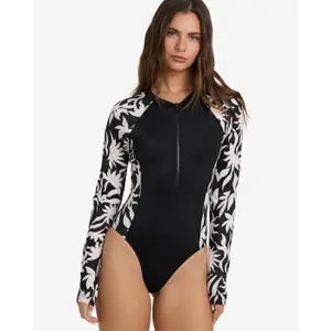 Dames badpak met lange mouwen en rits Billabong By My Side image-1