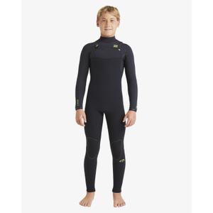 Children's wetsuits Billabong Furnace Natural 4/3 mm Chest Zip image-2