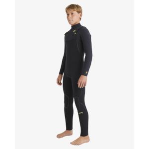 Children's wetsuits Billabong Furnace Natural 4/3 mm Chest Zip image-4